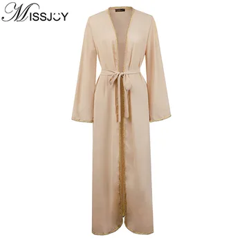 2018 New Abaya Robe Black Women Maxi dresses Turkey islamic Dubai saudi prayer Middle East Full sleeve Fashion cardigan muslim
2018 New Abaya Robe Black Women Maxi dresses Turkey islamic Dubai saudi prayer Middle East Full sleeve Fashion cardigan muslim