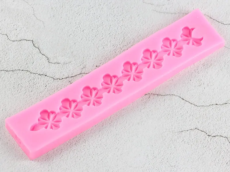 Flower Lace Mold Cake Border Decoration Tools Fondant Cake Baking Mold Food Grade Silicone Mat Mold Flower Lace Mold Cake Border Decoration Tools Fondant Cake Baking Mold Food Grade Silicone Mat Mold