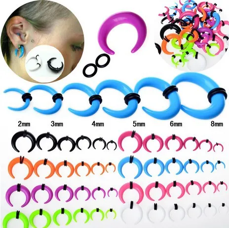 Chic 12pcs Semilune Acrylic Ear Plug Expander Fashion Punk Ear Stretcher Piercing Body Jewelry 2-8mm Wholesale Cheap
Chic 12pcs Semilune Acrylic Ear Plug Expander Fashion Punk Ear Stretcher Piercing Body Jewelry 2-8mm Wholesale Cheap