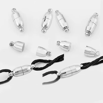 5 Sets End Caps Magnetic Clasp Fit 2mm Round Leather Cord DIY Jewellery Making Findings
5 Sets End Caps Magnetic Clasp Fit 2mm Round Leather Cord DIY Jewellery Making Findings
