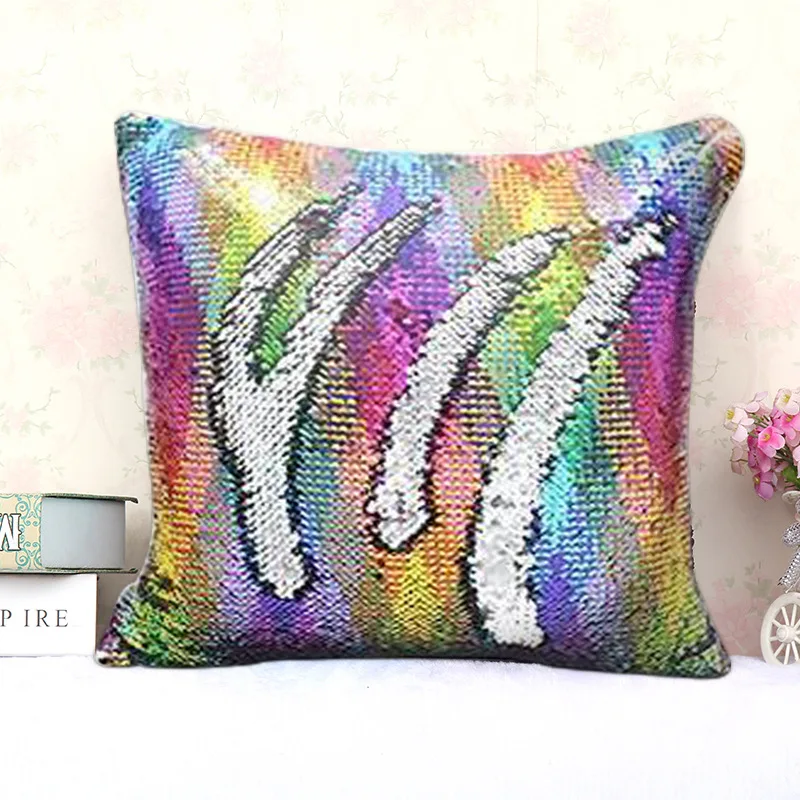 40cm Mermaid Sequins cushion covers for sofa Fantastic Pink Throw Pillow Case Rotatable Magic Sequins Pillow Cover Free shipping
40cm Mermaid Sequins cushion covers for sofa Fantastic Pink Throw Pillow Case Rotatable Magic Sequins Pillow Cover Free shipping