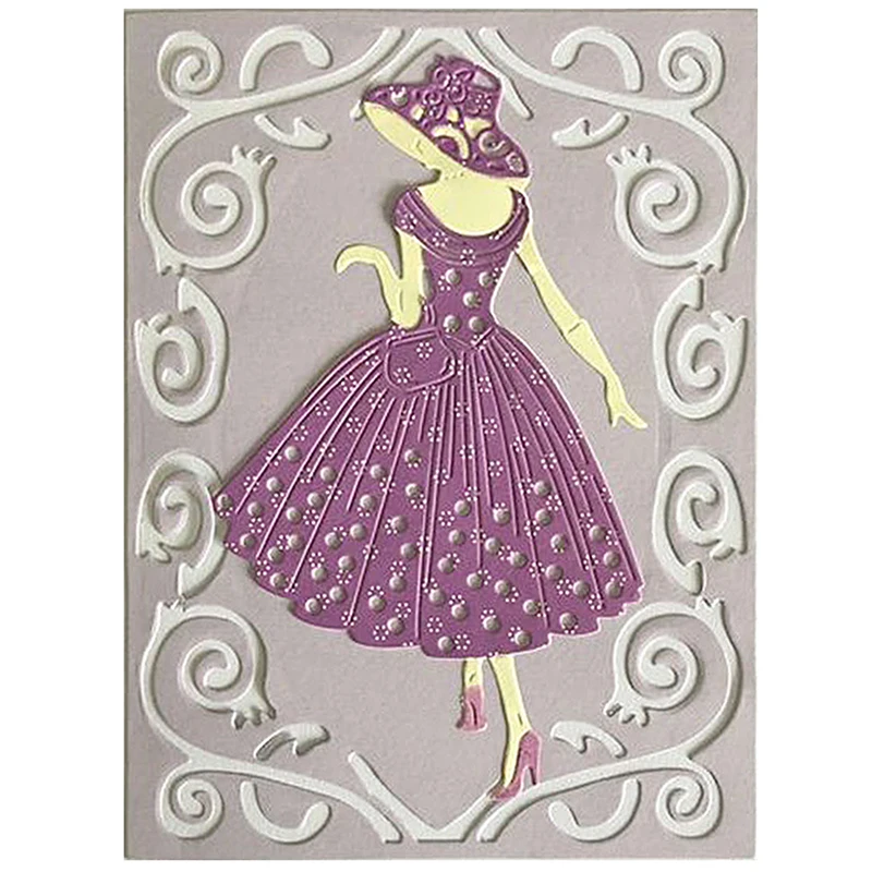 Women Dresses Metal Cutting Dies Stencils For DIY Scrapbooking Decor Embossing Suit Paper Cards Die Cutting Template NEW 2019
Women Dresses Metal Cutting Dies Stencils For DIY Scrapbooking Decor Embossing Suit Paper Cards Die Cutting Template NEW 2019