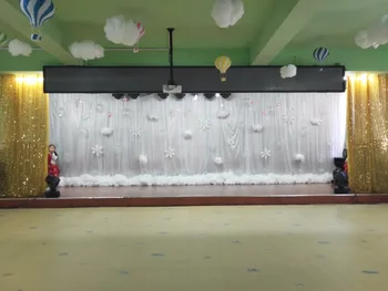 2019 romantic wedding backdrop stage Silk Sheer Drapes Panels Hanging Curtains Party Backdrop WeddingDrape Background sash Cloth
2019 romantic wedding backdrop stage Silk Sheer Drapes Panels Hanging Curtains Party Backdrop WeddingDrape Background sash Cloth