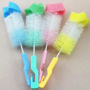 Two-piece Set Baby Bottle Brush Sponge Plastic Glass Milk Water Cup Cleaning Feeding Bottle Dummy Nipple Pacifier Brushes
Two-piece Set Baby Bottle Brush Sponge Plastic Glass Milk Water Cup Cleaning Feeding Bottle Dummy Nipple Pacifier Brushes