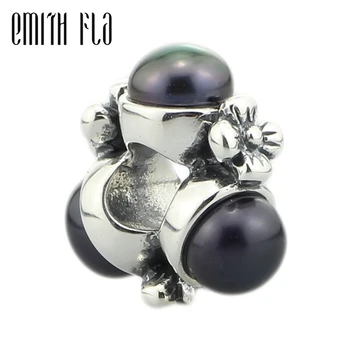 Emith Fla 925 Sterling Silver Triangle Pearl Charm Beads Fit for European Bracelet & Necklace Vintage DIY Jewelry Making Beads
Emith Fla 925 Sterling Silver Triangle Pearl Charm Beads Fit for European Bracelet & Necklace Vintage DIY Jewelry Making Beads