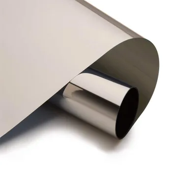 70/80/90 x 500 Cm - Silver Reflective Window Film (Solar Control & Privacy Tint - One Way Mirror / Mirrored Glass) Brown Silver
70/80/90 x 500 Cm - Silver Reflective Window Film (Solar Control & Privacy Tint - One Way Mirror / Mirrored Glass) Brown Silver