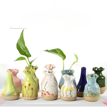 Ceramics Decoration Vase Mini Floral Arrangement Handmade Modern Vase Decor Home Furnishing Hydroponics Porcelain Vase A $
Ceramics Decoration Vase Mini Floral Arrangement Handmade Modern Vase Decor Home Furnishing Hydroponics Porcelain Vase A $