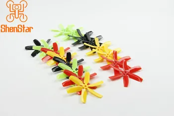 8 pairs MINI Quadcopter Multi-color 6-leaf Paddles 4x4x6 CW Propeller CCW Propellers 4 inch Props Y19062
8 pairs MINI Quadcopter Multi-color 6-leaf Paddles 4x4x6 CW Propeller CCW Propellers 4 inch Props Y19062