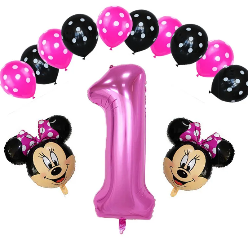 13PCS/set Minnie Mickey mouse head foil balloons number balloons Polka Dot Latex Baloon Baby Shower Birthday Party Decoration
13PCS/set Minnie Mickey mouse head foil balloons number balloons Polka Dot Latex Baloon Baby Shower Birthday Party Decoration