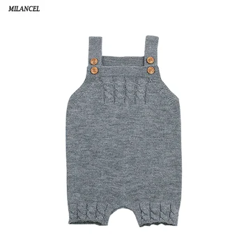 MIlANCEl New Baby Clothing Solid Baby Boys Rompers Sleeveless Girls Jumpsuits Knitted Baby Outerwear Casual Girls Clothes
MIlANCEl New Baby Clothing Solid Baby Boys Rompers Sleeveless Girls Jumpsuits Knitted Baby Outerwear Casual Girls Clothes