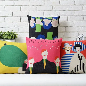 Modern Colored Abstract Art cotton Linen pillow cushion Square Pillowcases Home Decor sofa cushions
Modern Colored Abstract Art cotton Linen pillow cushion Square Pillowcases Home Decor sofa cushions
