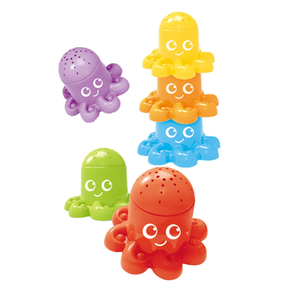 6pcs/set Octopus Duck Bear Stack Cup Tower Educational Baby Toys Foldind Children Early Intelligence 24 Months Babies Games New
6pcs/set Octopus Duck Bear Stack Cup Tower Educational Baby Toys Foldind Children Early Intelligence 24 Months Babies Games New