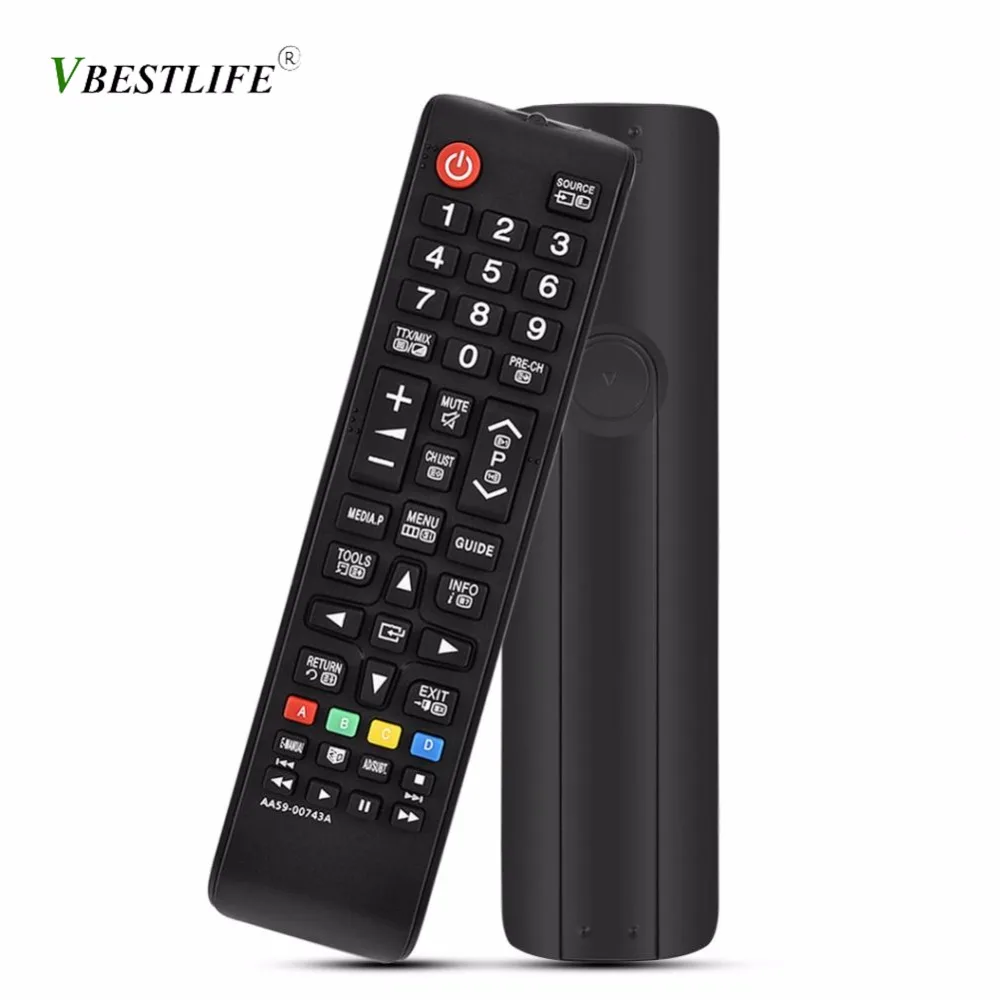Universal Remote Control For Samsung 3D Smart TV IR Remote Control AA59-00743A AA59-00607A Black
Universal Remote Control For Samsung 3D Smart TV IR Remote Control AA59-00743A AA59-00607A Black