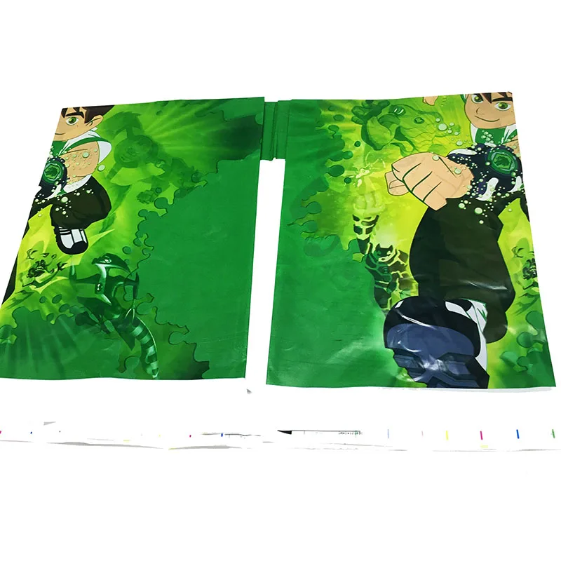 1pcs/pack Ben 10 tablecloths Ben 10 theme plastic table cover Ben 10 disposable tablecloths
1pcs/pack Ben 10 tablecloths Ben 10 theme plastic table cover Ben 10 disposable tablecloths