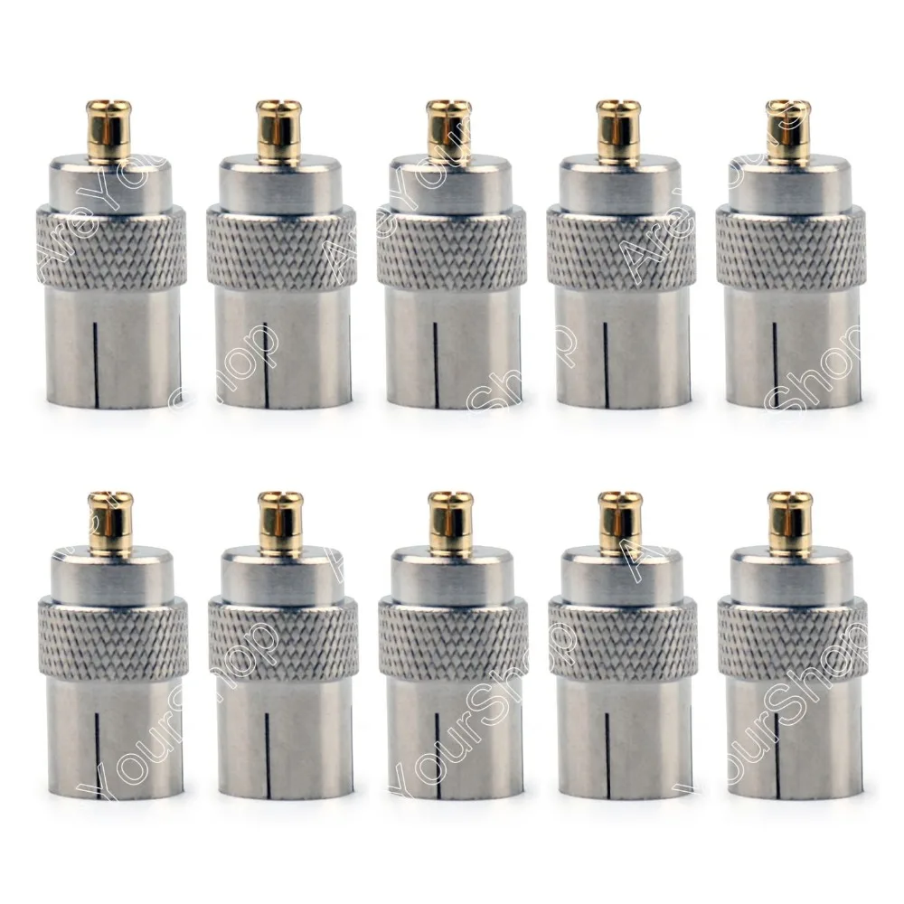 Areyourshop Sale 10Pcs Adapter MCX Plug Male To IEC DVB-T TV Female Connector RTL2832U R820T Tuner
Areyourshop Sale 10Pcs Adapter MCX Plug Male To IEC DVB-T TV Female Connector RTL2832U R820T Tuner