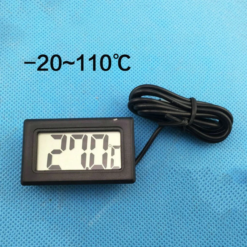 LCD Digital Car Thermometer with Waterproof Probe Universal Weather Station Meteo Temperature Measurement Device indoor outdoor
LCD Digital Car Thermometer with Waterproof Probe Universal Weather Station Meteo Temperature Measurement Device indoor outdoor