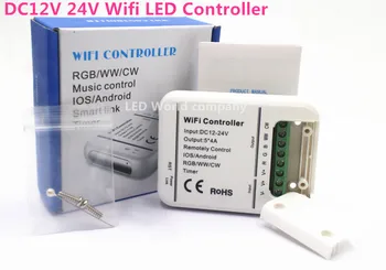 DC12V 24V Wifi LED Controller RGB/RGBW/RGBWW 16 Million Colors Music and Timer Mode Wifi Control by IOS/Android Smartphone
DC12V 24V Wifi LED Controller RGB/RGBW/RGBWW 16 Million Colors Music and Timer Mode Wifi Control by IOS/Android Smartphone