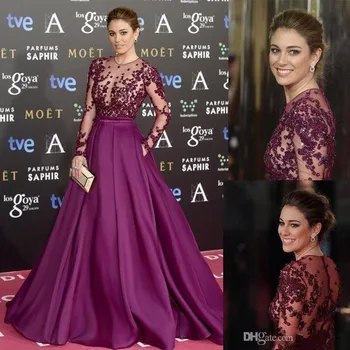 Purple Muslim Evening Dresses Fancy A-line Long Sleeves Appliques Beaded Islamic Dubai Saudi Arabic Long Evening Gown Prom Dress
Purple Muslim Evening Dresses Fancy A-line Long Sleeves Appliques Beaded Islamic Dubai Saudi Arabic Long Evening Gown Prom Dress