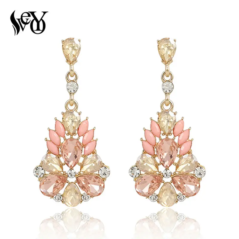VEYO Brand Crystal Acrylic Earrings Drop Earrings For Women Earrings Trendy Jewelry Wholesale
VEYO Brand Crystal Acrylic Earrings Drop Earrings For Women Earrings Trendy Jewelry Wholesale