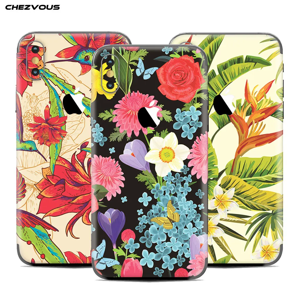 Fresh Flowers Stickers For iPhone X Back Film Protective Cover Stickers For iPhone 10 X Anti-fingerprint Back Screen Stickers
Fresh Flowers Stickers For iPhone X Back Film Protective Cover Stickers For iPhone 10 X Anti-fingerprint Back Screen Stickers
