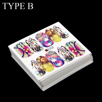 Wholesale 50 Sheets Watermark Water Transfer Sticker Design Tip Nail Art Stickers Nails Decal Manicure Tools Full Cover 2 Types
Wholesale 50 Sheets Watermark Water Transfer Sticker Design Tip Nail Art Stickers Nails Decal Manicure Tools Full Cover 2 Types
