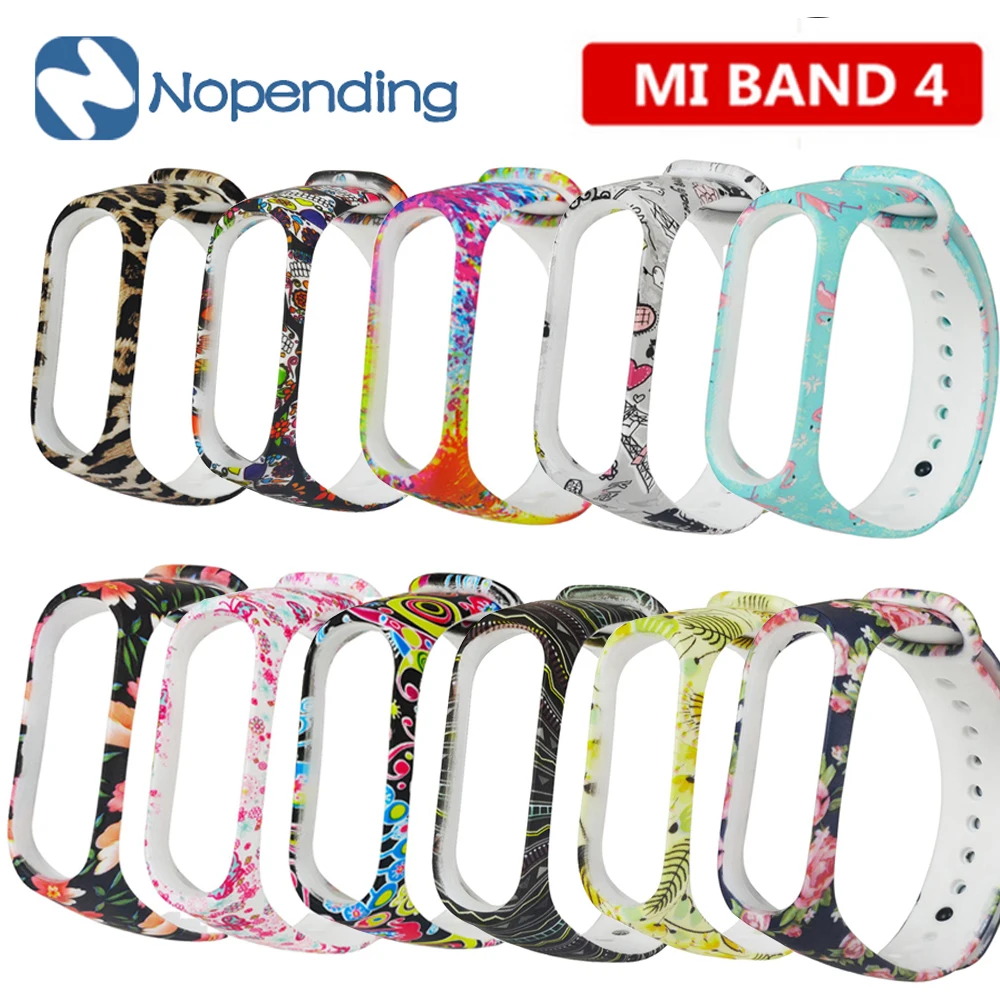 Original Painted pattern Replacement Leopard Strap Silicon Waterproof clock watches Watch Band for Xiaomi Mi Band 4/3 Bracelet
Original Painted pattern Replacement Leopard Strap Silicon Waterproof clock watches Watch Band for Xiaomi Mi Band 4/3 Bracelet