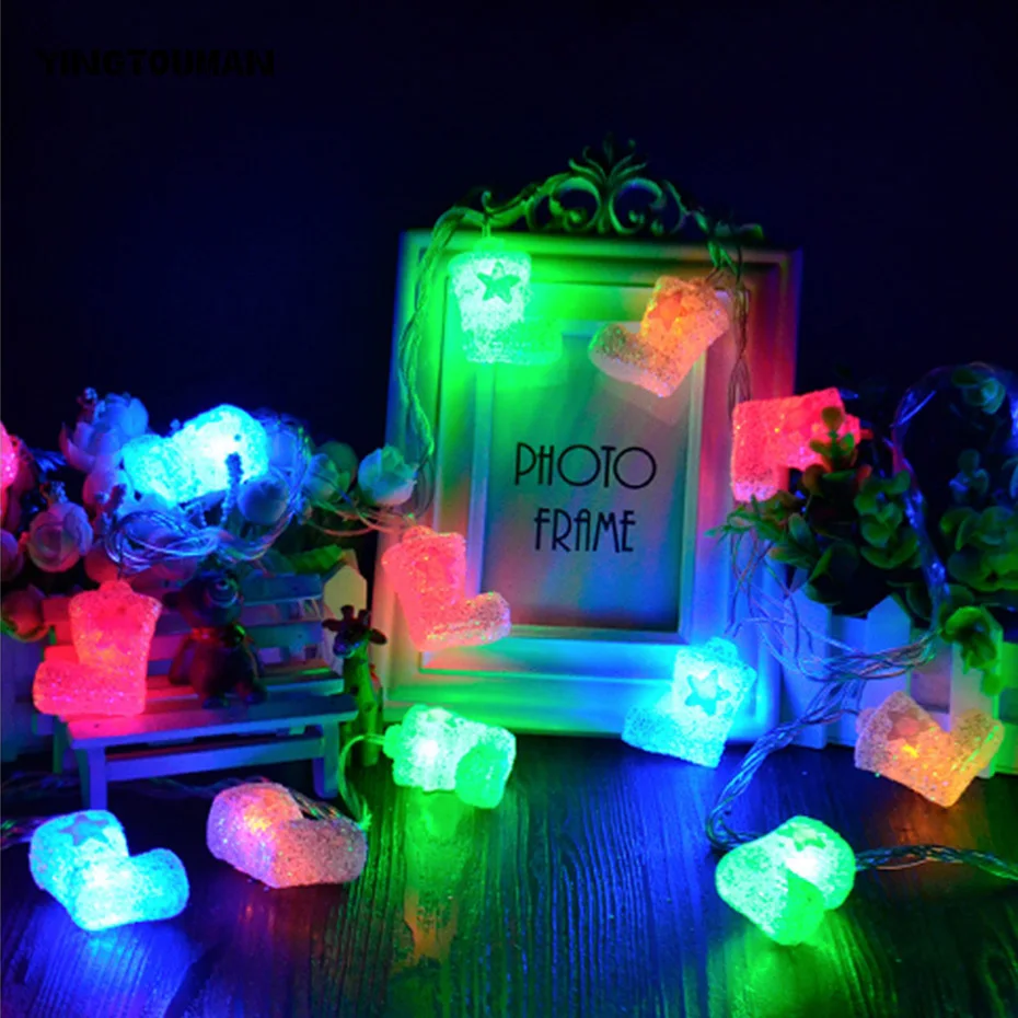 YINGTOUMAN Cute Chrismas Boots Type USB Lamp LED String Light Christmas Holiday Wedding Party Decoration Lighting 8m 40LED
YINGTOUMAN Cute Chrismas Boots Type USB Lamp LED String Light Christmas Holiday Wedding Party Decoration Lighting 8m 40LED
