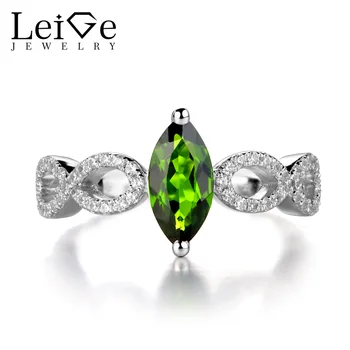 Leige Jewelry Chrome Diopside Ring Engagement Promise Rings for Women Sterling Silver 925 Jewelry Green Gemstone Marquise Cut
Leige Jewelry Chrome Diopside Ring Engagement Promise Rings for Women Sterling Silver 925 Jewelry Green Gemstone Marquise Cut