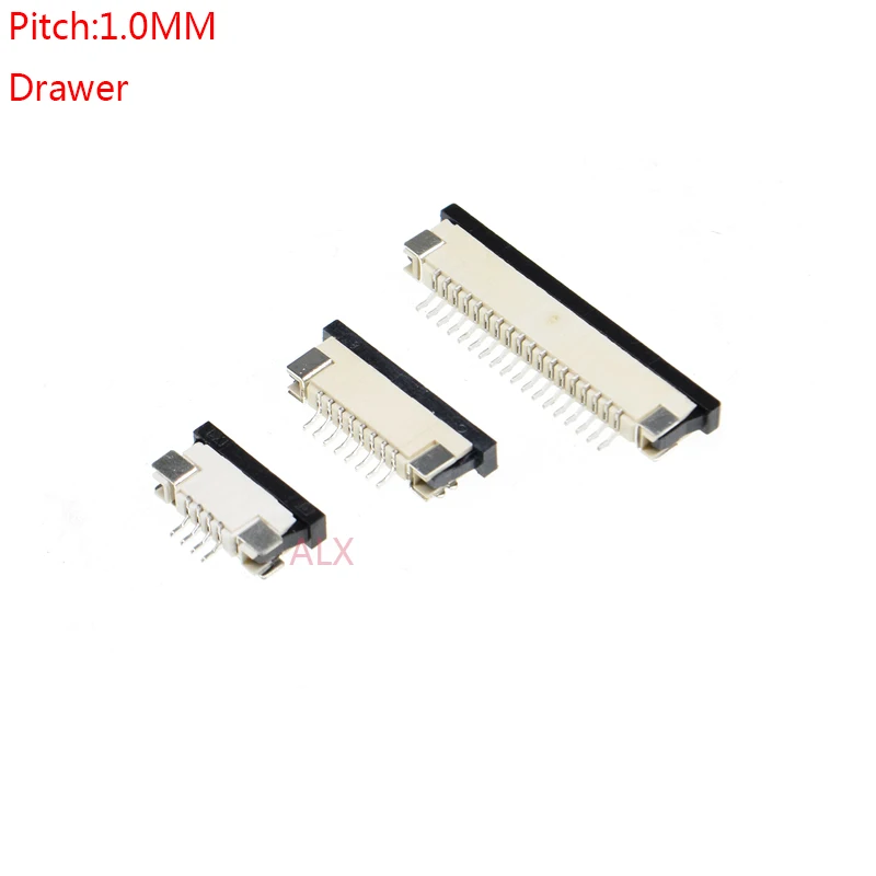 10PCS FFC FPC CABLE CONNECTOR SOCKET PITCH 1.0MM HIGH 2.5MM Drawer Bottom Contact Type SOCKETS 4P 6P 8P 10P 12P 16P 20P 30P 40P
10PCS FFC FPC CABLE CONNECTOR SOCKET PITCH 1.0MM HIGH 2.5MM Drawer Bottom Contact Type SOCKETS 4P 6P 8P 10P 12P 16P 20P 30P 40P