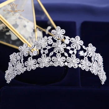 Royal Shinny Princess Full Zircon Brides Tiaras Crowns European Crystal Hairbands Wedding Hair Accessories Prom Jewelry
Royal Shinny Princess Full Zircon Brides Tiaras Crowns European Crystal Hairbands Wedding Hair Accessories Prom Jewelry