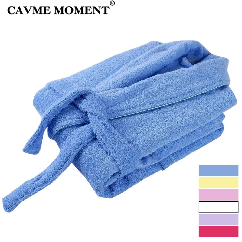 CAVME Cotton Terry Bathrobe for Couple Kimono Towel Bathrobe Hotel Robes Women Men's Long Lounge Full Sleeve Night Dressing Gown
CAVME Cotton Terry Bathrobe for Couple Kimono Towel Bathrobe Hotel Robes Women Men's Long Lounge Full Sleeve Night Dressing Gown
