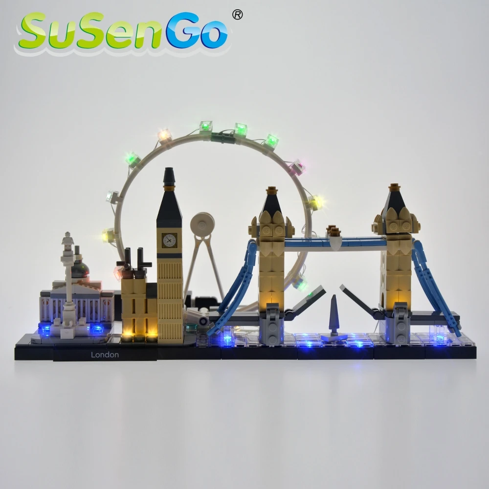 SuSenGo LED Light Kit (Only Light) For Architecture London Light Set Compatible With 21034 And 10678
SuSenGo LED Light Kit (Only Light) For Architecture London Light Set Compatible With 21034 And 10678