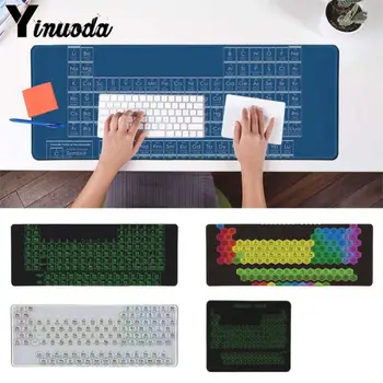 Yinuoda Periodic Table of Elements Keyboard Rubber PC Computer Gaming mousepad desk laptop Rubber Mouse Mat for dota 2 LOL CS
Yinuoda Periodic Table of Elements Keyboard Rubber PC Computer Gaming mousepad desk laptop Rubber Mouse Mat for dota 2 LOL CS