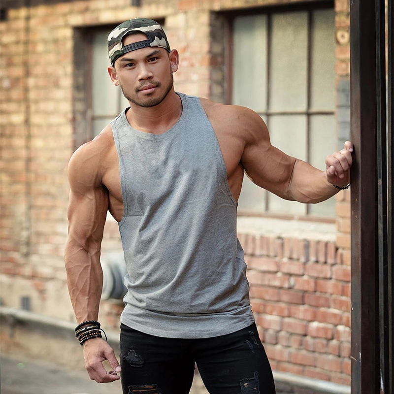 New Fashion Summer Fitness mens tank top bodybuilding stringer cotton gym undershirt solid sleeveless shirt workout muscle vest
New Fashion Summer Fitness mens tank top bodybuilding stringer cotton gym undershirt solid sleeveless shirt workout muscle vest