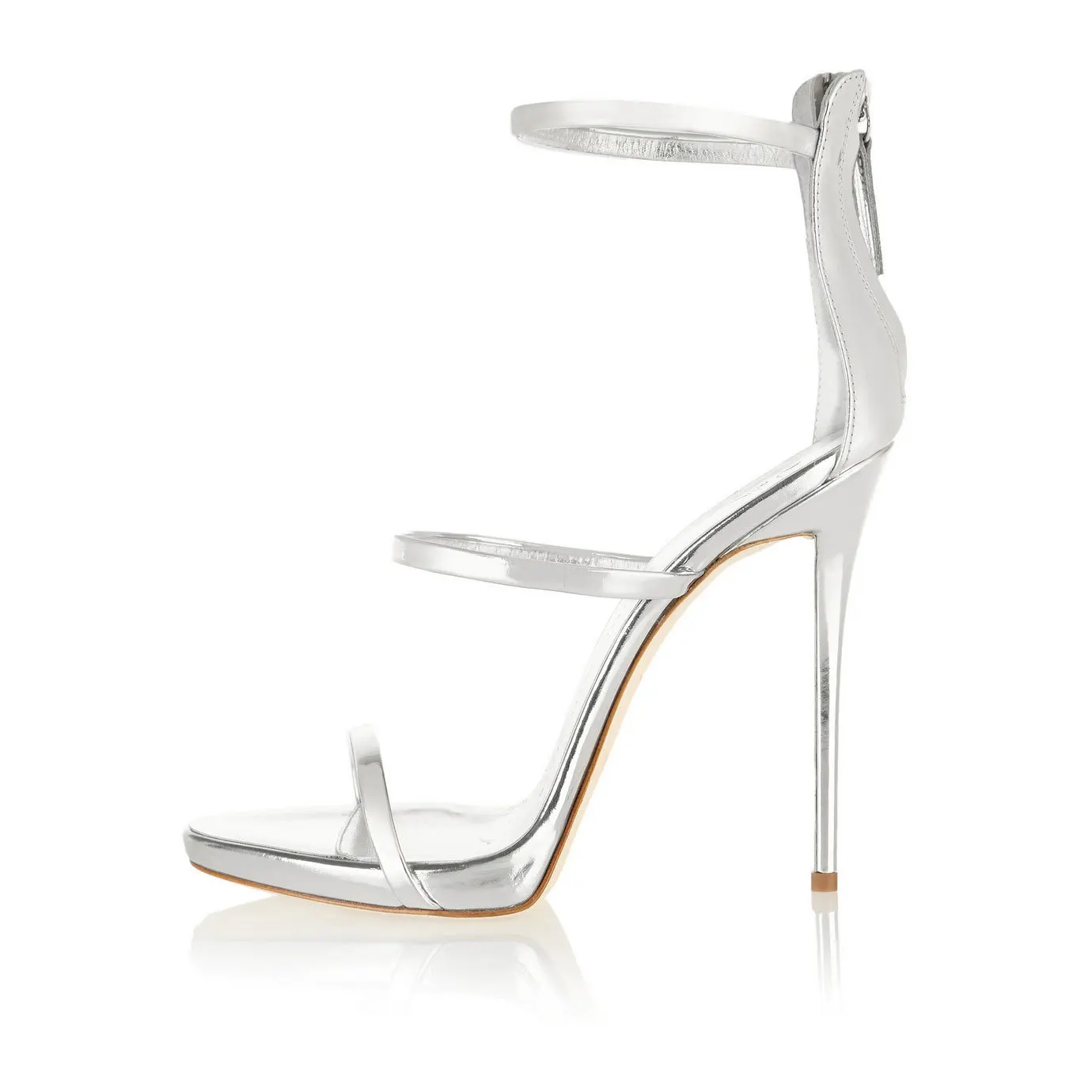 2018 Summer New Three With Hollowed Zipper, High Heel Sandals, Silver Lacquer, Sexy Fish Mouth Fashion Women's Shoes.
2018 Summer New Three With Hollowed Zipper, High Heel Sandals, Silver Lacquer, Sexy Fish Mouth Fashion Women's Shoes.