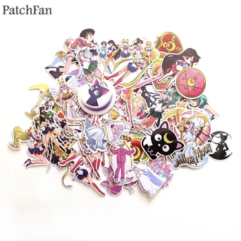 Patchfan 56pcs Sailor moon 90s Art print home decor wall notebook phone luggage laptop bicycle scrapbooking album stickers A1339
Patchfan 56pcs Sailor moon 90s Art print home decor wall notebook phone luggage laptop bicycle scrapbooking album stickers A1339