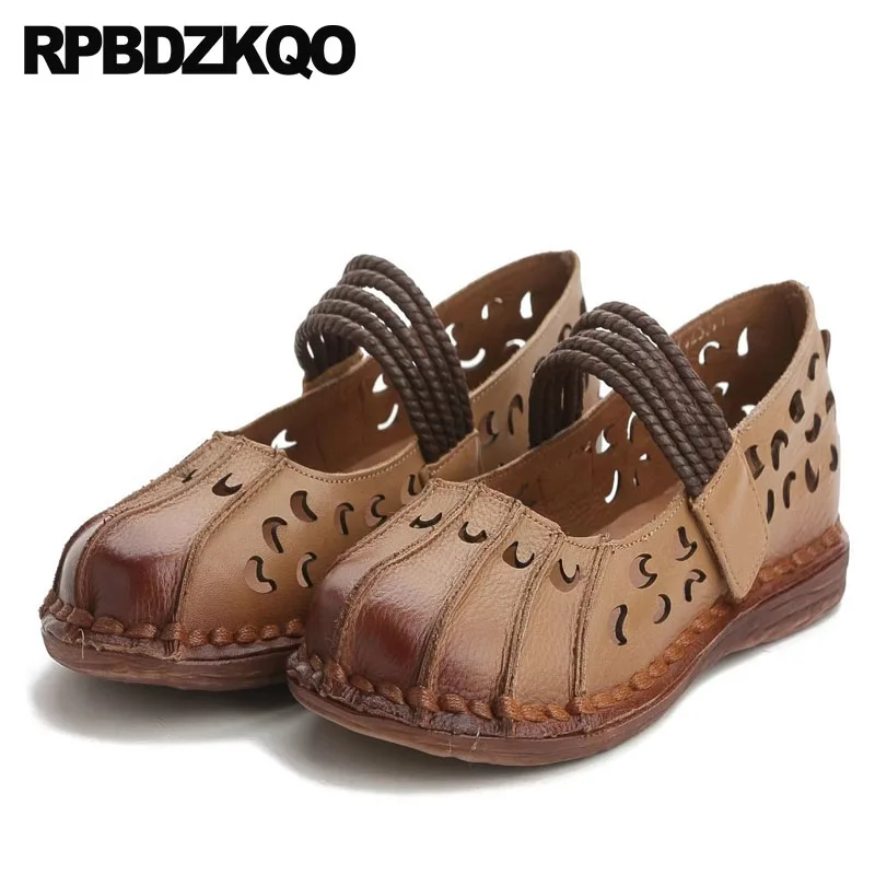 Ethnic China Hollow Out Designer Brown Breathable Ladies Round Toe Women Flats Black Elderly 2018 Traditional Chinese Shoes
Ethnic China Hollow Out Designer Brown Breathable Ladies Round Toe Women Flats Black Elderly 2018 Traditional Chinese Shoes
