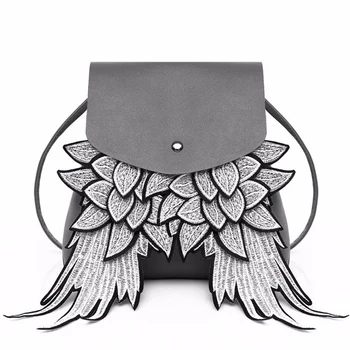 Fashion women backpack samll with wing unique design PU leather lady bag Angel Wings Drawstring Backpack Female shoulder Bag bao
Fashion women backpack samll with wing unique design PU leather lady bag Angel Wings Drawstring Backpack Female shoulder Bag bao