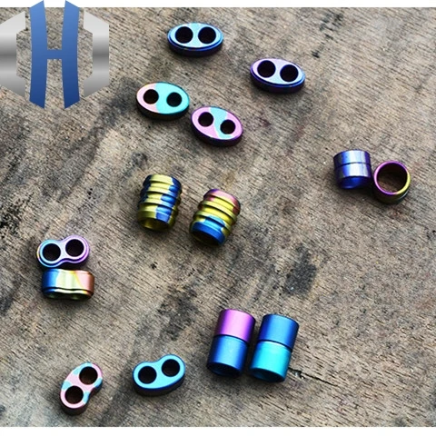 Two Hole B Titanium Alloy Knife Beads Fall Metal Rope Buckle Umbrella Rope Decoration Pendant EDC Zipper Accessories Pendant 
Two Hole B Titanium Alloy Knife Beads Fall Metal Rope Buckle Umbrella Rope Decoration Pendant EDC Zipper Accessories Pendant