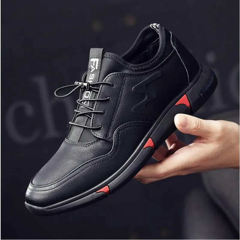 Fashion Sneakers flats Driving Shoes For Men NEW Brand High quality all Black Men's leather casual flats shoes LM-41
Fashion Sneakers flats Driving Shoes For Men NEW Brand High quality all Black Men's leather casual flats shoes LM-41