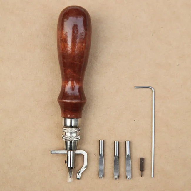 5 in 1 Adjustable Leather Edge Stitching Groover Set Crease leather Craft For Handwork Hand Leather Tool
5 in 1 Adjustable Leather Edge Stitching Groover Set Crease leather Craft For Handwork Hand Leather Tool
