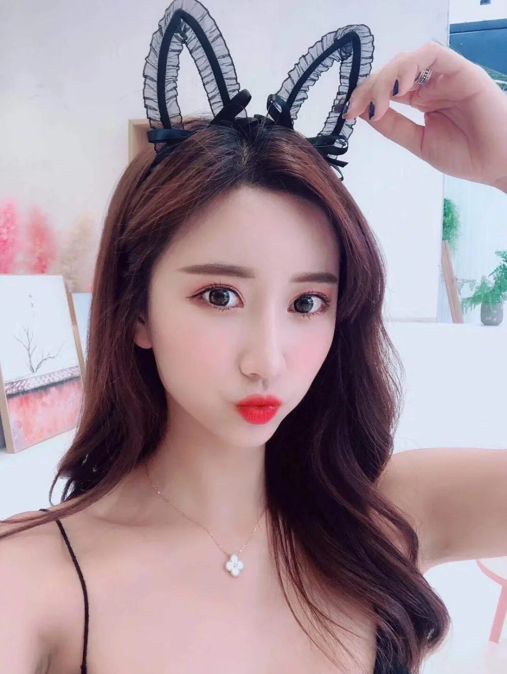 Korea Dimensiona Crystal Bunny Lace Rabbit Ears Headbands For Women Hair Bows Hair Accessories Accesorios Para el Pelo -c
Korea Dimensiona Crystal Bunny Lace Rabbit Ears Headbands For Women Hair Bows Hair Accessories Accesorios Para el Pelo -c