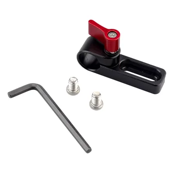 Single Hole 15mm Rail Clamp Mount Rod Clamp on the DSLR Camera Handle/ Camera Cage/ Plate for Rod Extension DSLR Camera Rig- 219
Single Hole 15mm Rail Clamp Mount Rod Clamp on the DSLR Camera Handle/ Camera Cage/ Plate for Rod Extension DSLR Camera Rig- 219
