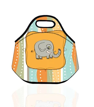 Cartoon Elephant Lunch Bag for Kids & Women Neoprene Thermal Insulated Lunch Bag Animal Lunch Cooler Bags Tote lunch Box Bag
Cartoon Elephant Lunch Bag for Kids & Women Neoprene Thermal Insulated Lunch Bag Animal Lunch Cooler Bags Tote lunch Box Bag