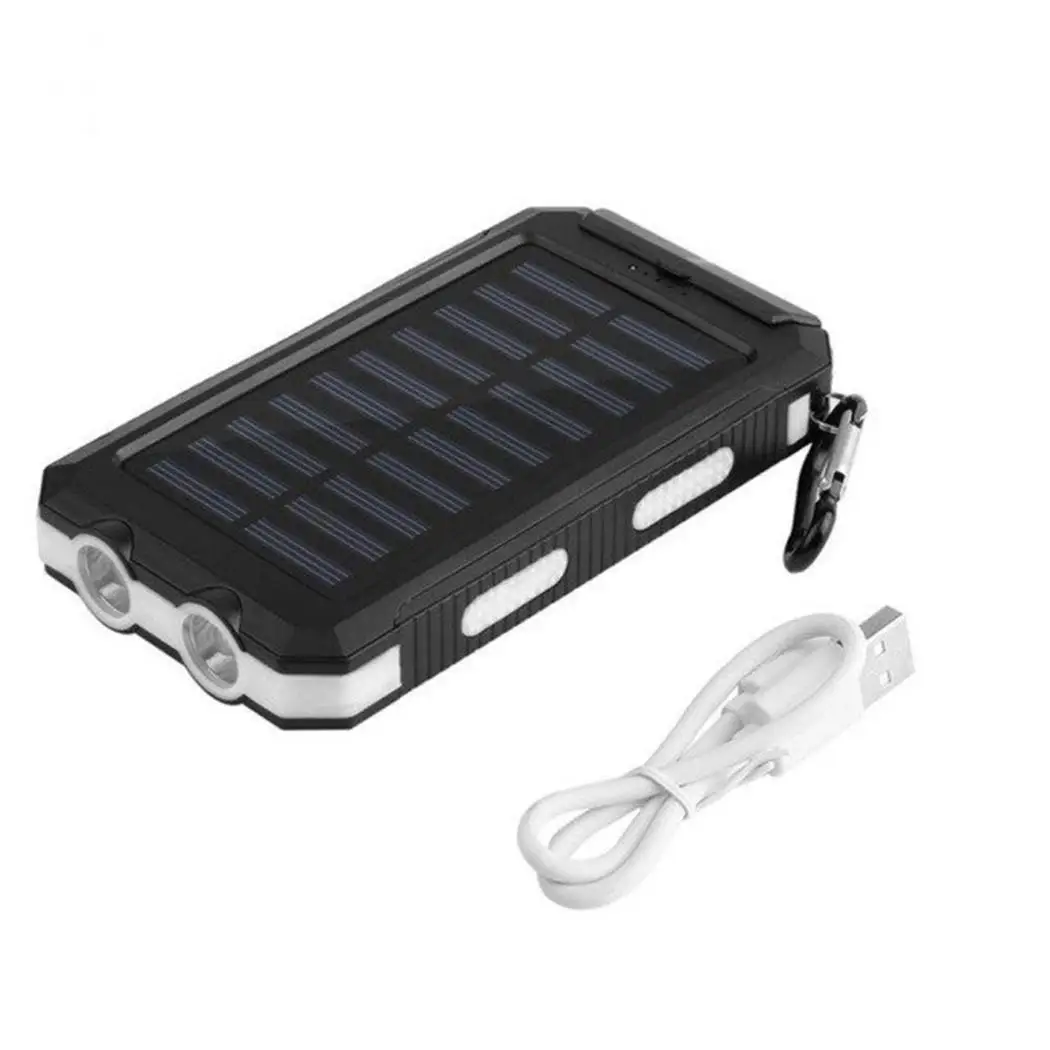Durable Portable Dual USB Port Solar 5V2.1A Power Bank With LED Emergency 5V1A Universal Night 1.2W Light
Durable Portable Dual USB Port Solar 5V2.1A Power Bank With LED Emergency 5V1A Universal Night 1.2W Light