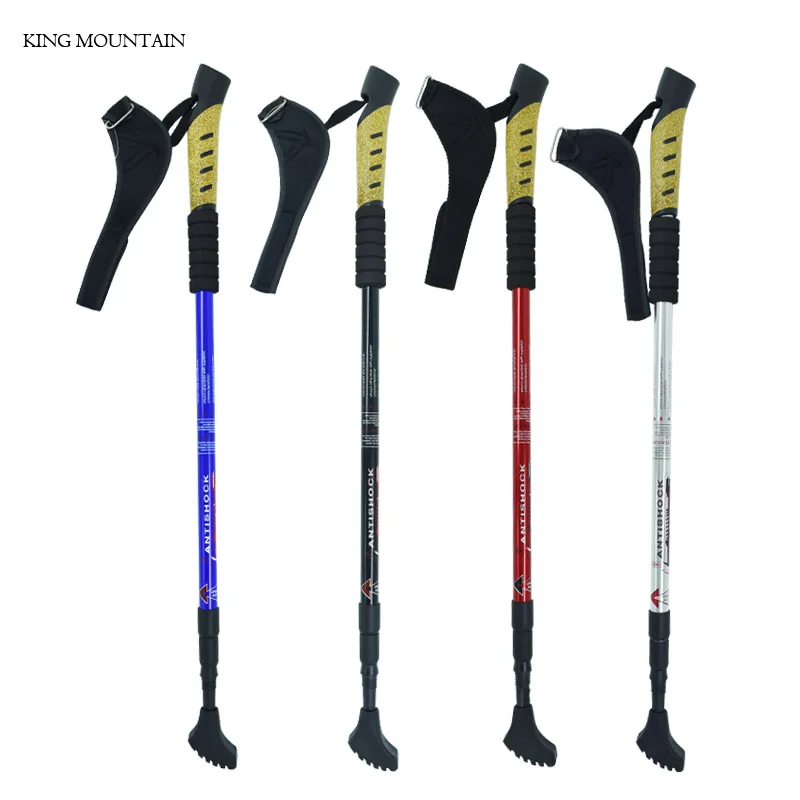 King Mountain Aviation Aluminum Alloy Walking Stick, Adjustable Telescopic Spin Lock System Alpenstock, 135cm long ,Weighs 290g
King Mountain Aviation Aluminum Alloy Walking Stick, Adjustable Telescopic Spin Lock System Alpenstock, 135cm long ,Weighs 290g
