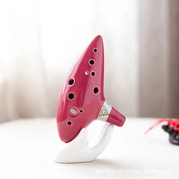 Red alto C 12 hole ocarina instruments arts and crafts The legend of zelda ocarina of flute More color set
Red alto C 12 hole ocarina instruments arts and crafts The legend of zelda ocarina of flute More color set