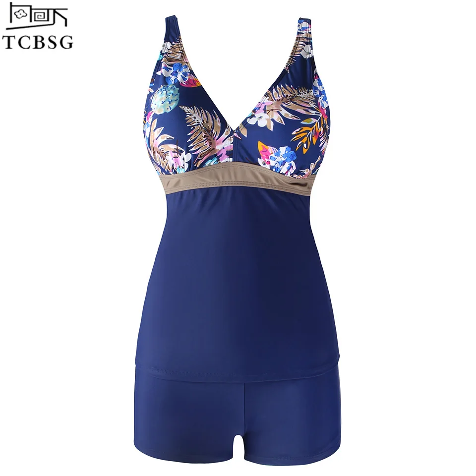 TCBSG Tankini Swimsuit Women Swimwear 2019 New Plus size Two Piece Swimsuit Printed floral Bathing Suit Swimming Suit S~2XL
TCBSG Tankini Swimsuit Women Swimwear 2019 New Plus size Two Piece Swimsuit Printed floral Bathing Suit Swimming Suit S~2XL
