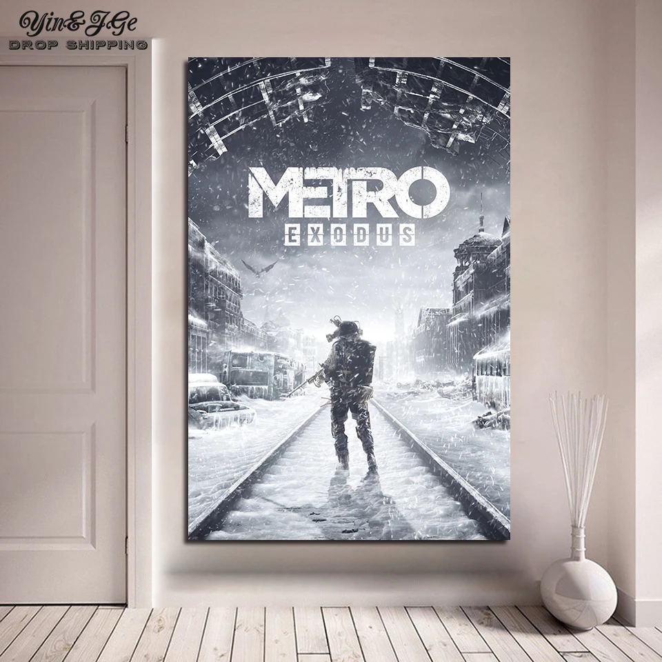 Canvas Printing Type Style Modular Picture 1 Pieces Game Metro Exodus Poster For Modern Living Room Home Decorative Wall Art
Canvas Printing Type Style Modular Picture 1 Pieces Game Metro Exodus Poster For Modern Living Room Home Decorative Wall Art