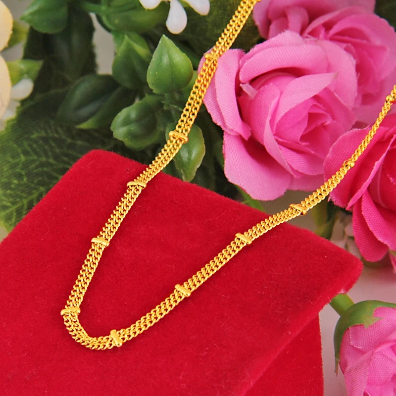 New Fashion Keep Color Sand Gold Chain Necklace 2019 Women's Layered Necklace Jewelry
New Fashion Keep Color Sand Gold Chain Necklace 2019 Women's Layered Necklace Jewelry